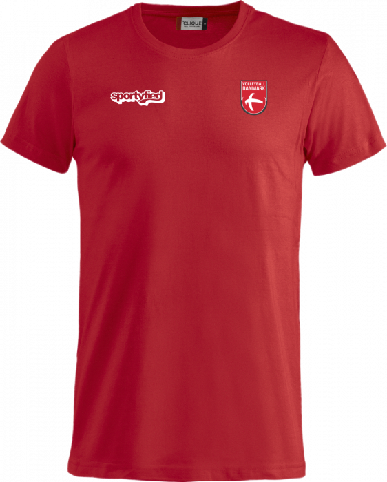 Clique - Volleyball Dk T-Shirt - Red