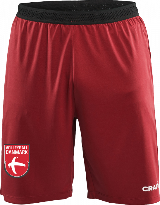 Craft - Volleyball Dk Shorts Men - Rood & zwart