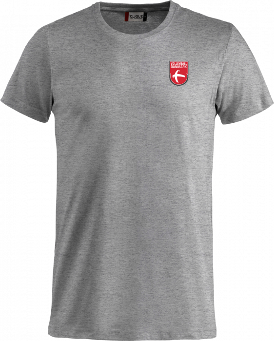 Clique - Volleyball Dk Basic T-Shirt Voksen - Grå